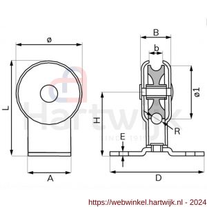 Dulimex DX BKS.3206-ZB markieskatrol staand verzinkt 1 stuk op kaart - H30204843 - afbeelding 2