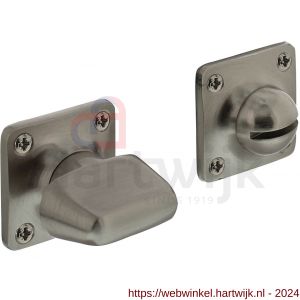 Intersteel Living 3183 WC-sluiting 8 mm vierkant Basic nikkel mat - H26007004 - afbeelding 1