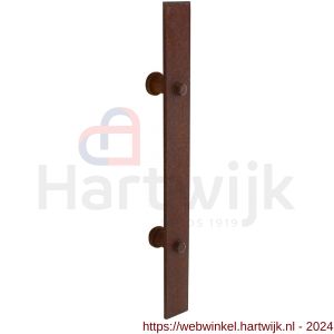 Intersteel Living 4501 deurgreep plat 800 mm x 40 mm voor schuifdeur antiek finish - H26007750 - afbeelding 1