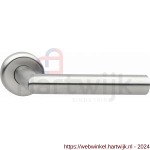 Intersteel Exclusives 0706 gatdeel deurkruk rechts Sensation met NG rozet RVS - H26005348 - afbeelding 1