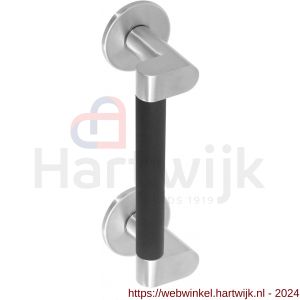 Intersteel Exclusives 0732 deurgreep Munnikhof Dock Black 150/200 mm RVS - H26005422 - afbeelding 1