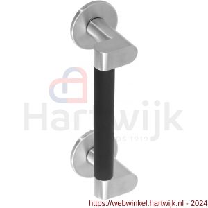 Intersteel Exclusives 0732 deurgreep Munnikhof Dock Black 200/250 mm RVS - H26005423 - afbeelding 1