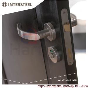 Intersteel Living 3410 WC-sluiting 8 mm staal verdekt diameter 53x10 mm RVS - H26007622 - afbeelding 3