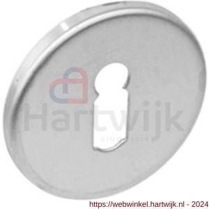Intersteel Essentials 3413 sleutelplaatje staal verdekt diameter 53x5 mm RVS - H26002619 - afbeelding 1