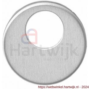 Intersteel 3413 rondcilinderplaatje staal verdekt diameter 53x5 mm RVS - H26002388 - afbeelding 1
