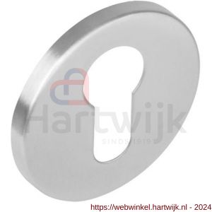 Intersteel Essentials 3467 profielcilinderplaatje staal verdekt diameter 50x4 mm RVS - H26002395 - afbeelding 1