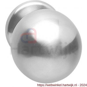 Intersteel Exclusives 3930 voordeurknop bol diameter 75 mm éénzijdige montage RVS - H26001007 - afbeelding 1