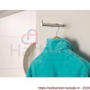 Intersteel Essentials 7634 handdoek-kleding steun universeel 100 mm RVS - H26007757 - afbeelding 3