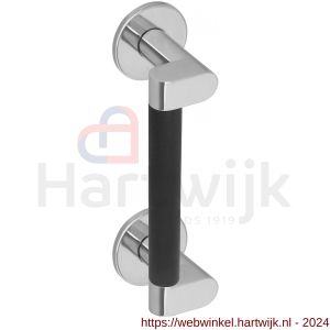 Intersteel Exclusives 0732 deurgreep Munnikhof Dock Black 200/250 mm RVS gepolijst - H26006258 - afbeelding 1