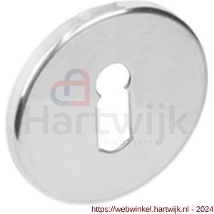 Intersteel Exclusives 3413 sleutelplaatje staal verdekt diameter 53x5 mm RVS gepolijst - H26006266 - afbeelding 1