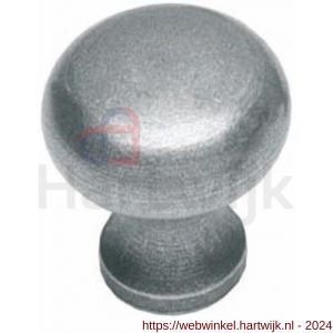 Intersteel Living 8550 meubelknop padestoel 25 mm smeedijzer grijs - H26004083 - afbeelding 1