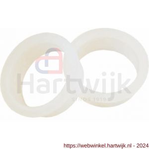 Intersteel 9970 nylon ring 20-18 mm wit - H26007492 - afbeelding 1