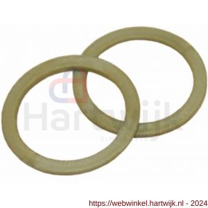 Intersteel 9971 nylon ring 18 mm plat bruin - H26007489 - afbeelding 1