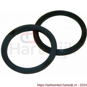Intersteel 9971 nylon ring 18 mm plat zwart - H26001909 - afbeelding 1