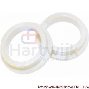 Intersteel 9972 nylon ring 18-16 mm klein wit - H26007486 - afbeelding 1