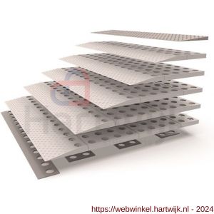 SecuCare modulaire drempelhulp set 6 84x12x81 cm met montage materiaal - H50750258 - afbeelding 3