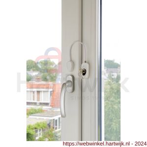 SecuMax raambegrenzer Flex binnen- en buitendraaiende ramen RAL 9010 wit - H50750184 - afbeelding 1