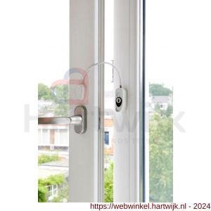 SecuMax raambegrenzer Flex binnen- en buitendraaiende ramen RAL 9010 wit - H50750184 - afbeelding 3