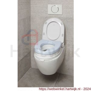 SecuCare toiletverhoger comfort kussen blauw voor toiletverhoger zonder klep - H50750376 - afbeelding 2