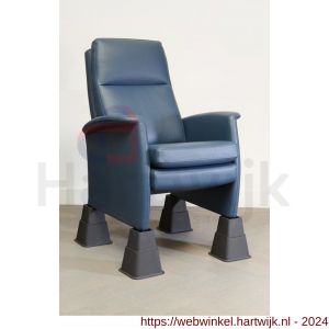 SecuCare bed-meubelverhoger hoogte 8-13-21 cm zwart - H50750307 - afbeelding 2