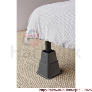 SecuCare bed-meubelverhoger hoogte 8-13-21 cm zwart - H50750307 - afbeelding 3