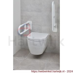 SecuCare toiletbeugel opklapbaar lengte 60 cm wit maximaal 125 kg - H50750285 - afbeelding 3