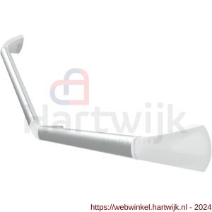 SecuCare wandbeugel aluminium hoek 45 graden 30x30 cm links-rechts wit met montage materiaal - H50750214 - afbeelding 1