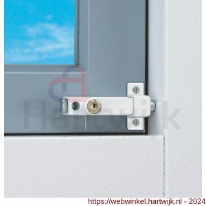SecuMax raamslot 806 RAL 9010 wit voor raam, bovenlicht, deur en schuifpui - H50750185 - afbeelding 2