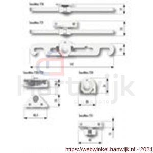 SecuMax raamuitzetter 721 binnendraaiende houten ramen RAL 9010 wit - H50750183 - afbeelding 3