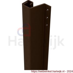 SecuStrip Plus achterdeur buitendraaiend terugligging 0-6 mm L 2115 mm RAL 8014 sepia bruin - H50750025 - afbeelding 1