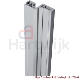 SecuStrip Style achterdeur buitendraaiend terugligging 6-8 mm L 2500 mm blank geanodiseerd - H50750089 - afbeelding 1