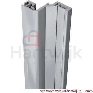 SecuStrip Style achterdeur buitendraaiend terugligging 24-26 mm L 2150 mm blank geanodiseerd - H50750087 - afbeelding 1
