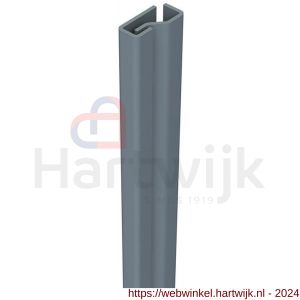 SecuStrip Plus voordeur binnendraaiend L 2300 mm RAL 7012 basalt grijs - H50750013 - afbeelding 3