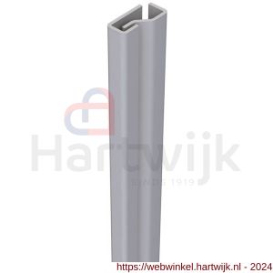 SecuStrip Plus voordeur binnendraaiend L 2300 mm RAL 9007 grijs aluminium - H50750018 - afbeelding 3