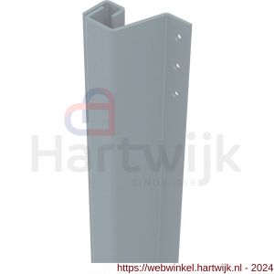 SecuStrip Plus achterdeur buitendraaiend terugligging 0-6 mm L 2300 mm RAL 7040 licht grijs - H50750040 - afbeelding 1