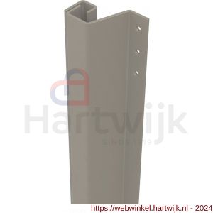 SecuStrip Plus achterdeur buitendraaiend terugligging 0-6 mm L 2300 mm RAL 9007 grijs aluminium - H50750044 - afbeelding 1