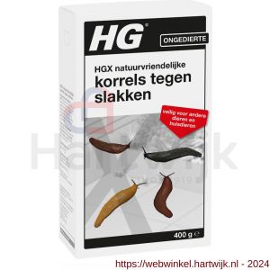 HGX natuurvriendelijk korrels tegen slakken 400 g - H51600239 - afbeelding 1