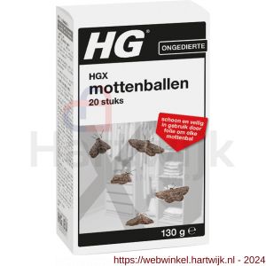 HGX mottenballen 130 g - H51600235 - afbeelding 1