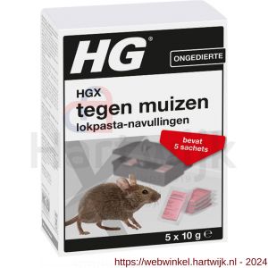 HGX tegen muizen navullingen 50 g - H51600249 - afbeelding 1