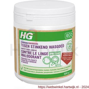 HG ECO wasmiddeltoevoeging tegen stinkend wasgoed 500 g - H51600036 - afbeelding 1