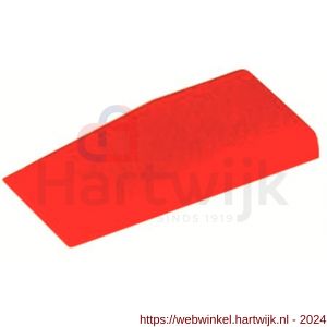 GB 340010 stelwig rood 40 mm 23x5 mm kunststof - H18000900 - afbeelding 1