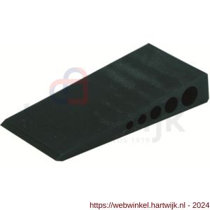 GB 340030 stelwig zwart 100 mm 45x18 mm kunststof - H18000904 - afbeelding 1