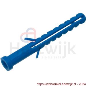 GB 34121 plug blauw 6x50 mm 4 mm nylon - H18002450 - afbeelding 1