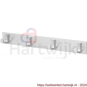 Hermeta 0654 handdoekrek 4 haaks naturel EAN sticker - H20100697 - afbeelding 1