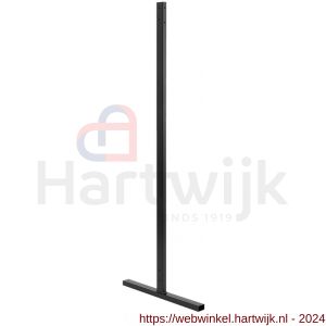 Hermeta 1336 garderobe standaard dubbel 160 cm zwart - H20100542 - afbeelding 1