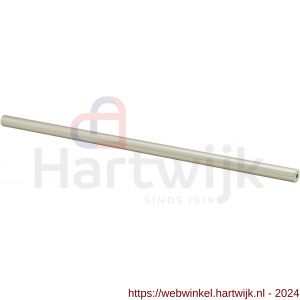 Hermeta 3538 leuninghouder zuil D=20 mm L=550 mm gat 6,5 mm nieuw zilver EAN sticker - H20101034 - afbeelding 1
