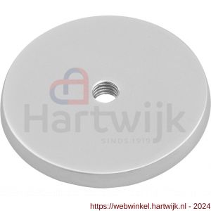 Hermeta 3564 leuninghouder rozet 60 mm met gat 8,5 mm naturel EAN sticker - H20100961 - afbeelding 1