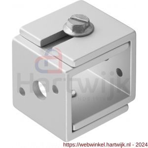 Hermeta 3580 leuning afstandhouder 44-56 mm mat naturel EAN sticker - H20100822 - afbeelding 1