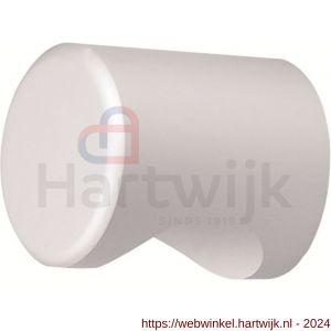 Hermeta 3731 cilinder meubelknop 20x23 mm M4 mat naturel EAN sticker - H20101779 - afbeelding 1