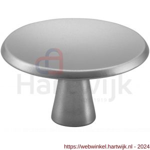 Hermeta 3753 meubelknop rond 40 mm met bout M4 naturel EAN sticker - H20101071 - afbeelding 1